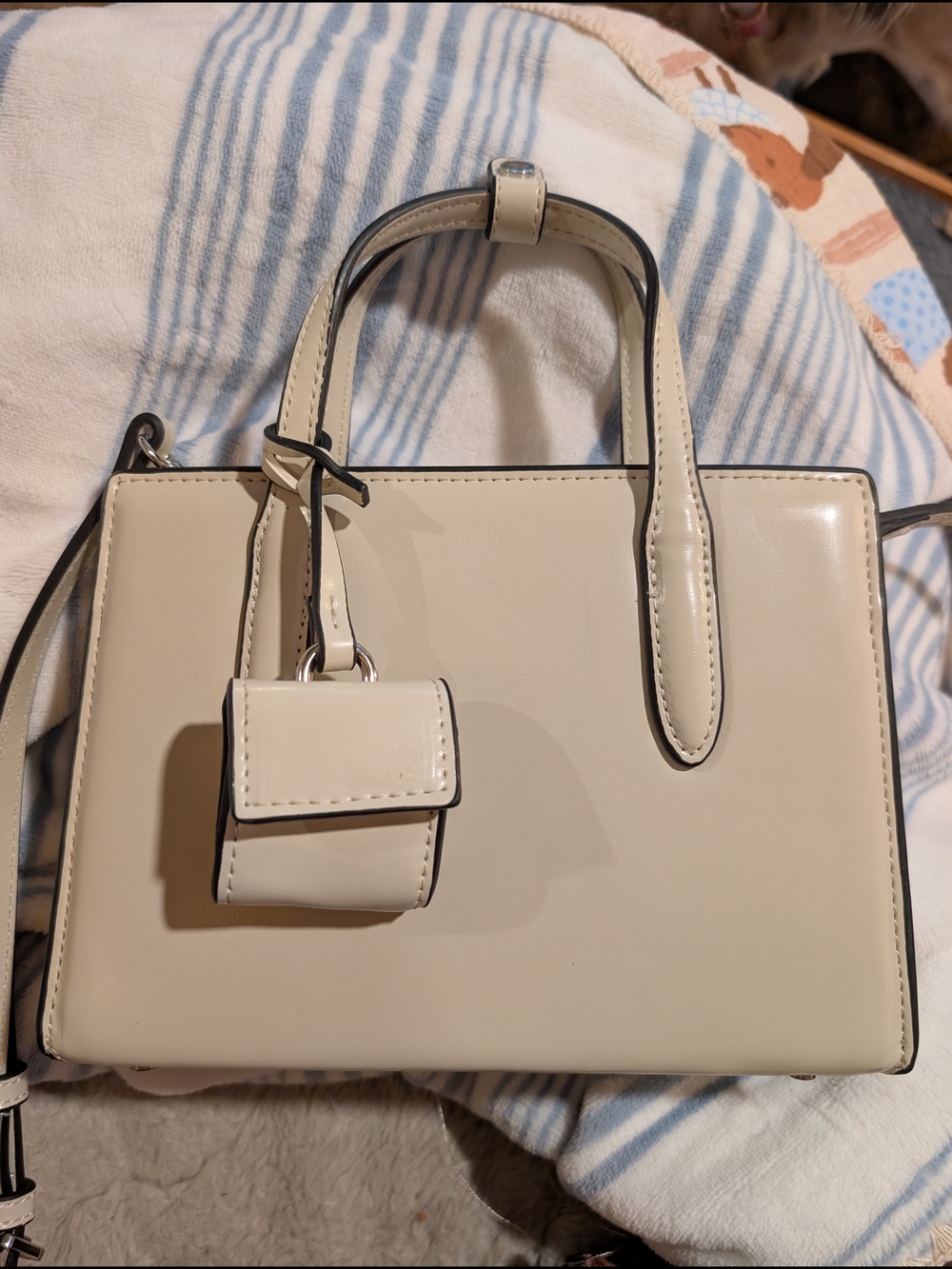 NWOT Structured MNG Mini Tote Bag/Crossbody
